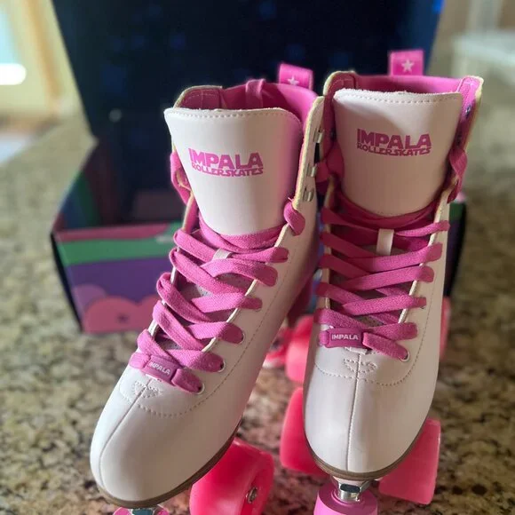 Like New! Impala Samira Rollerskates – Size 8 Women – Wild Pink - Picture 3 of 5